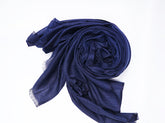 KHADI Navy Blue Scarf